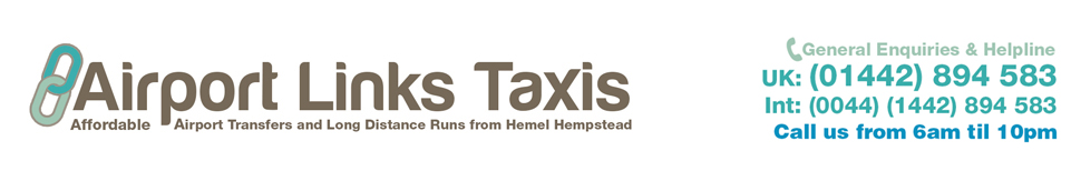 Hemel Hempstead Airport Transfers - Book a Taxi to the Airport Online